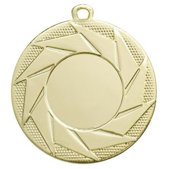 Medaille met sierlijke patronen goud