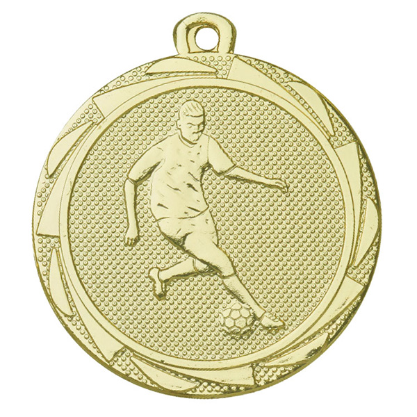 Voetbal medaille heren goud